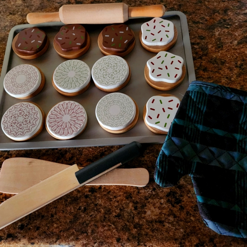 Hearth & Hand Magnolia Wooden Cookie Baking Playset